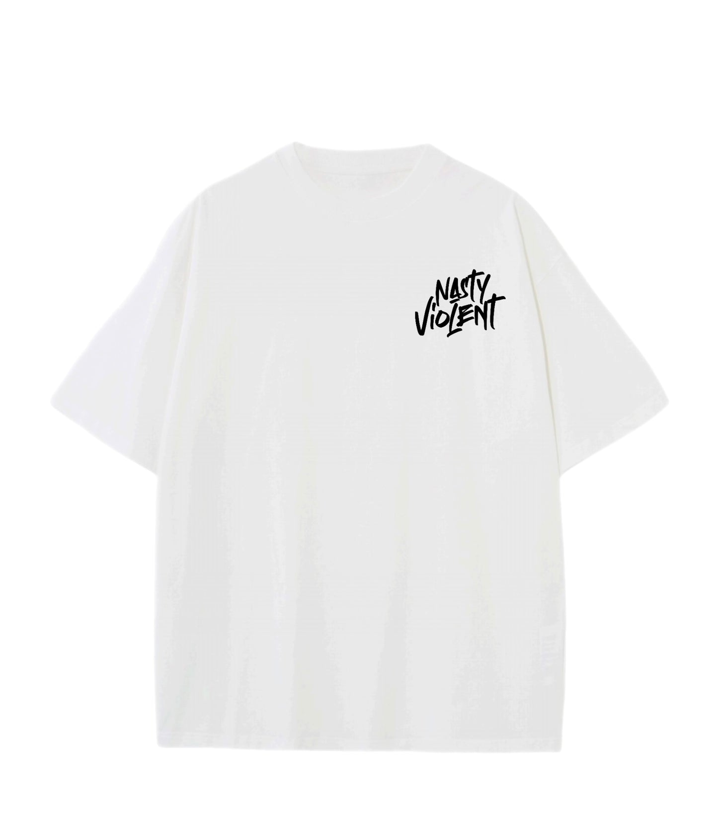 Heavy Hitter Hitter Club T shirt -WHITE