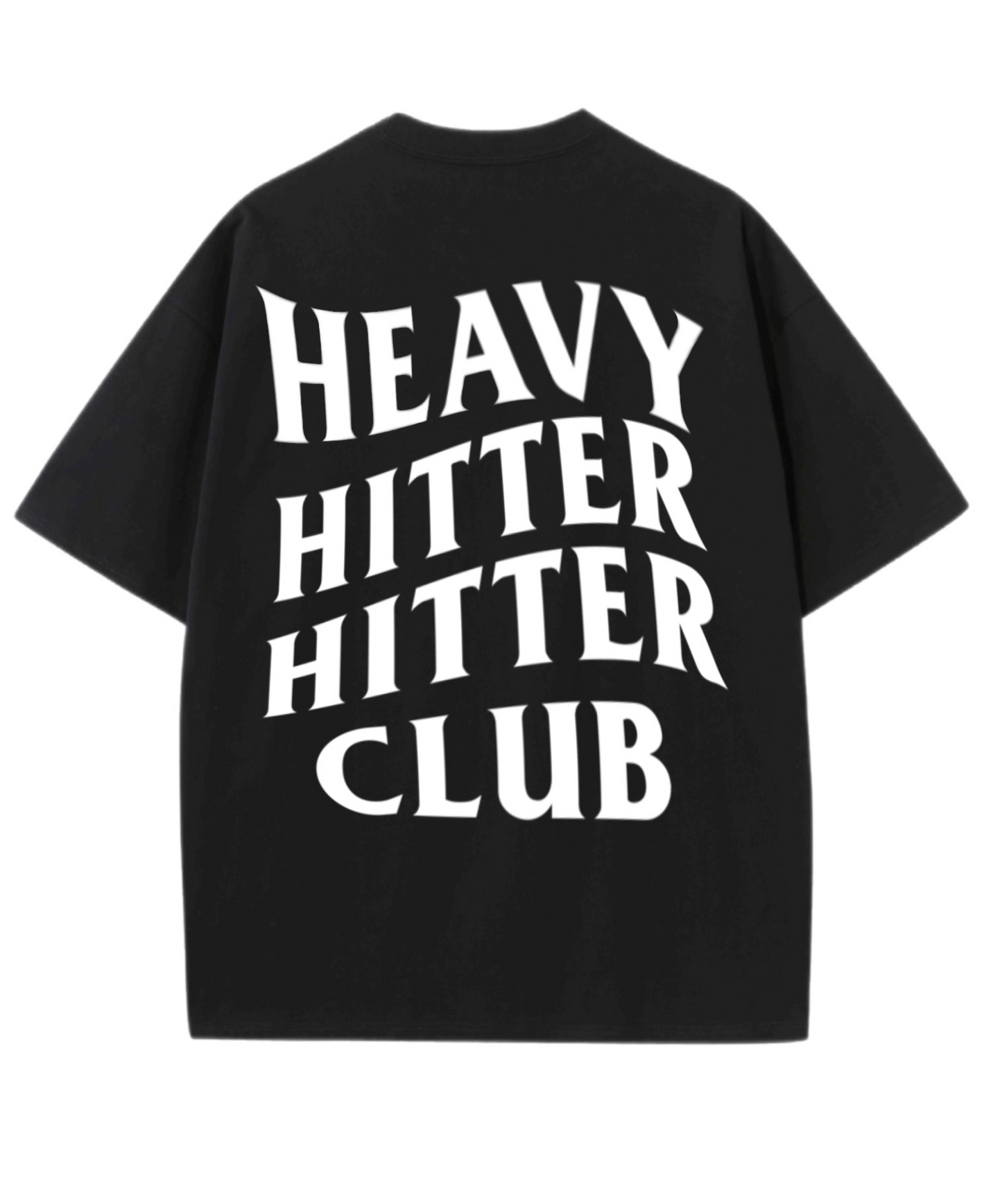 Heavy Hitter Hitter Club T shirt -Black