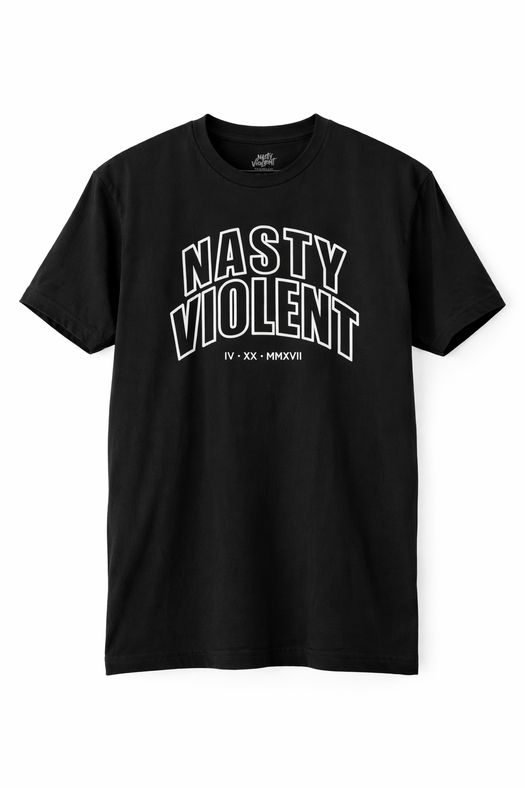 Nasty Violent Varsity T-Shirt