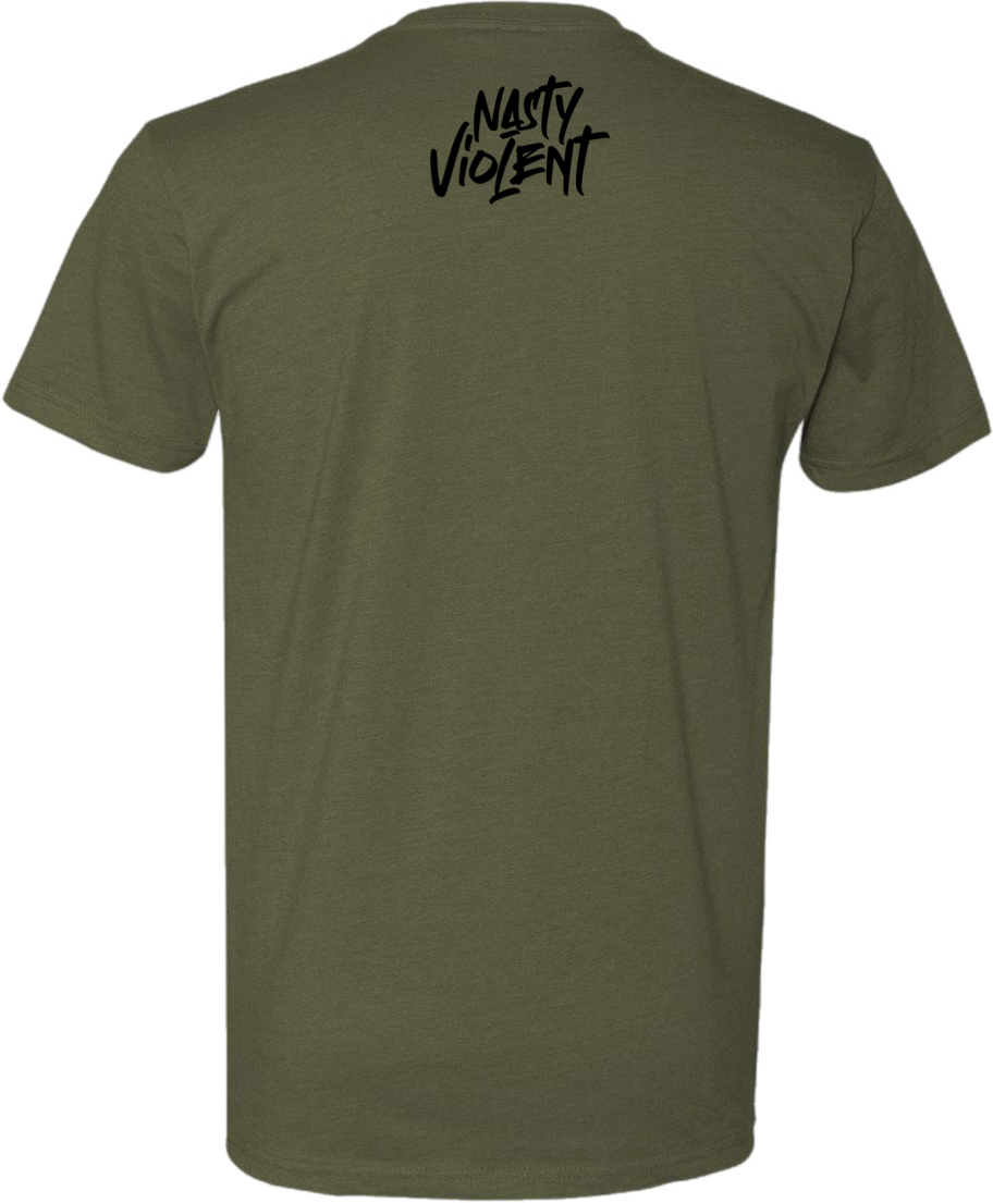 Nasty Violent Varsity Tee
