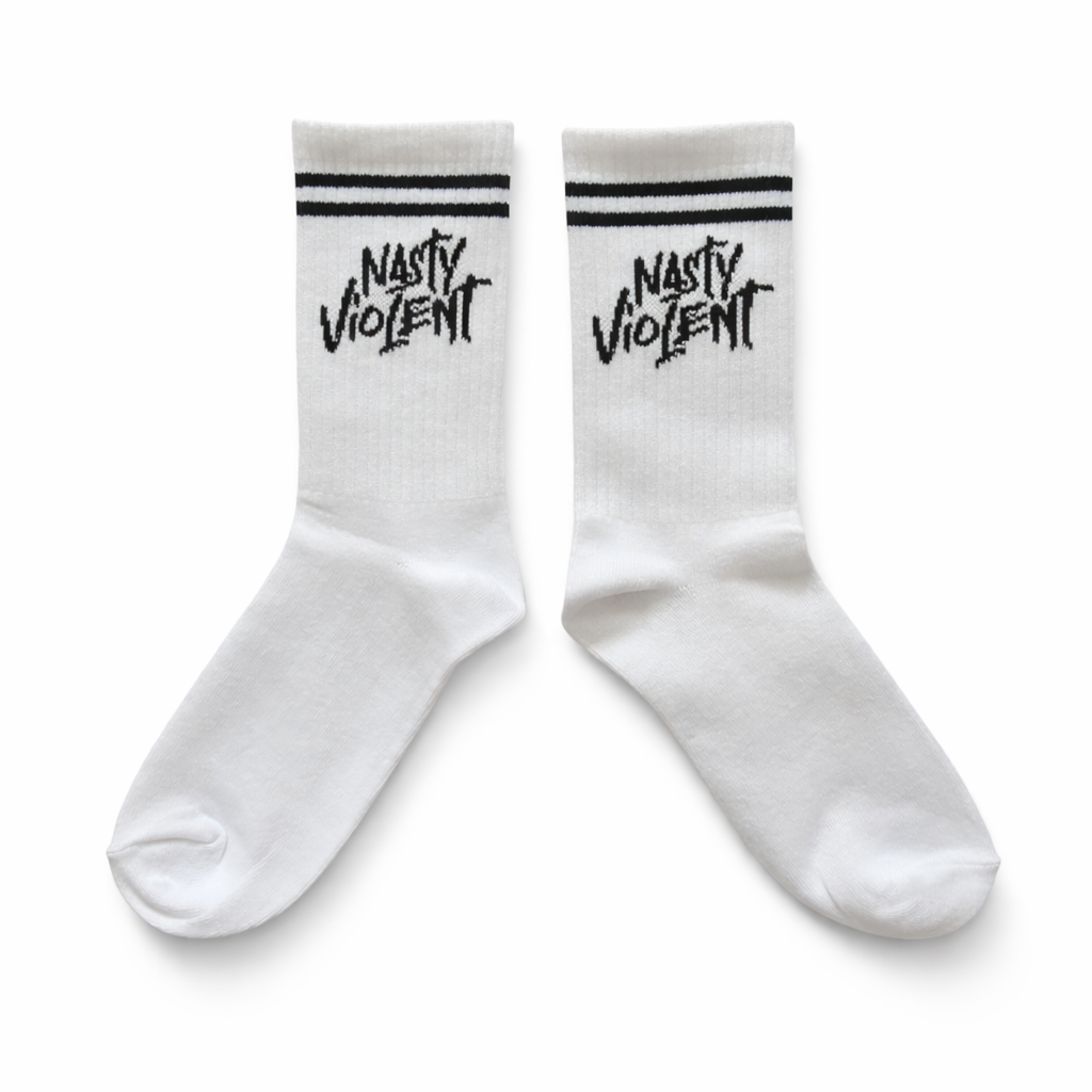 Nasty Violent Crew Socks
