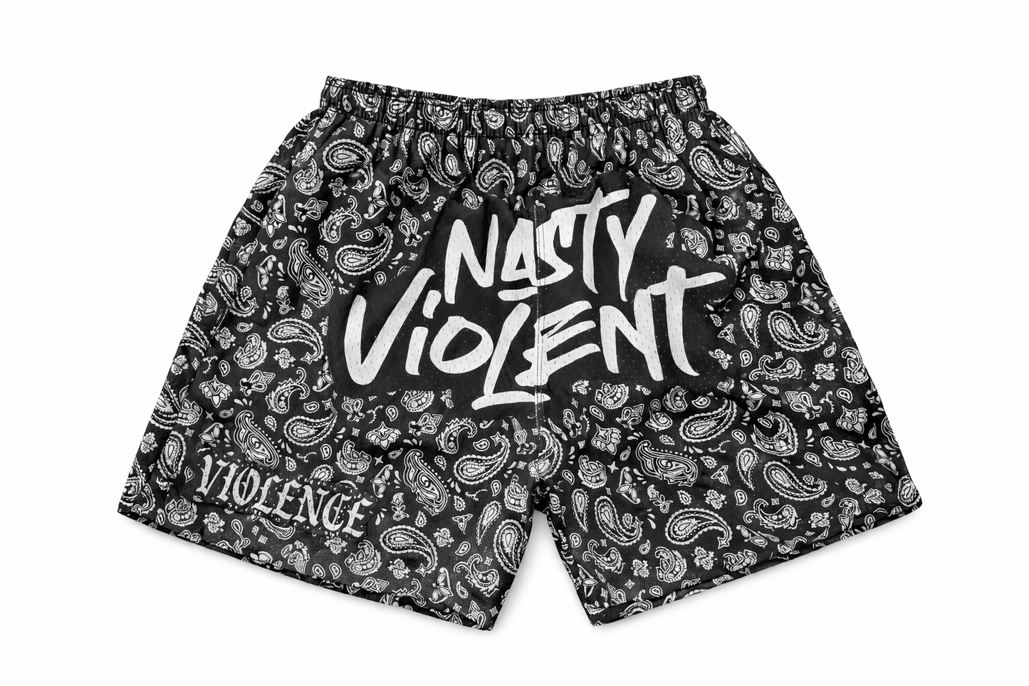 Nasty Violent Bandana Shorts