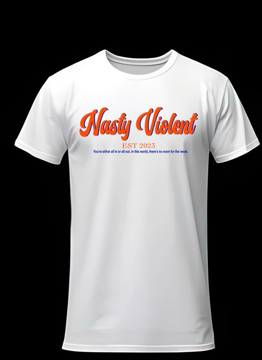 Nasty Violent Retro Tee