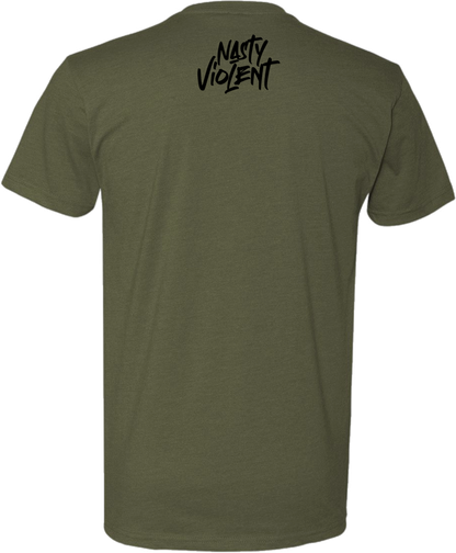 Nasty Violent Varsity Tee