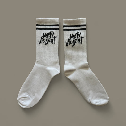 Nasty Violent Crew Socks