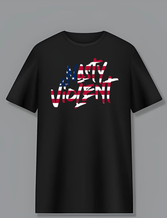 Nasty Violent International Tee - USA